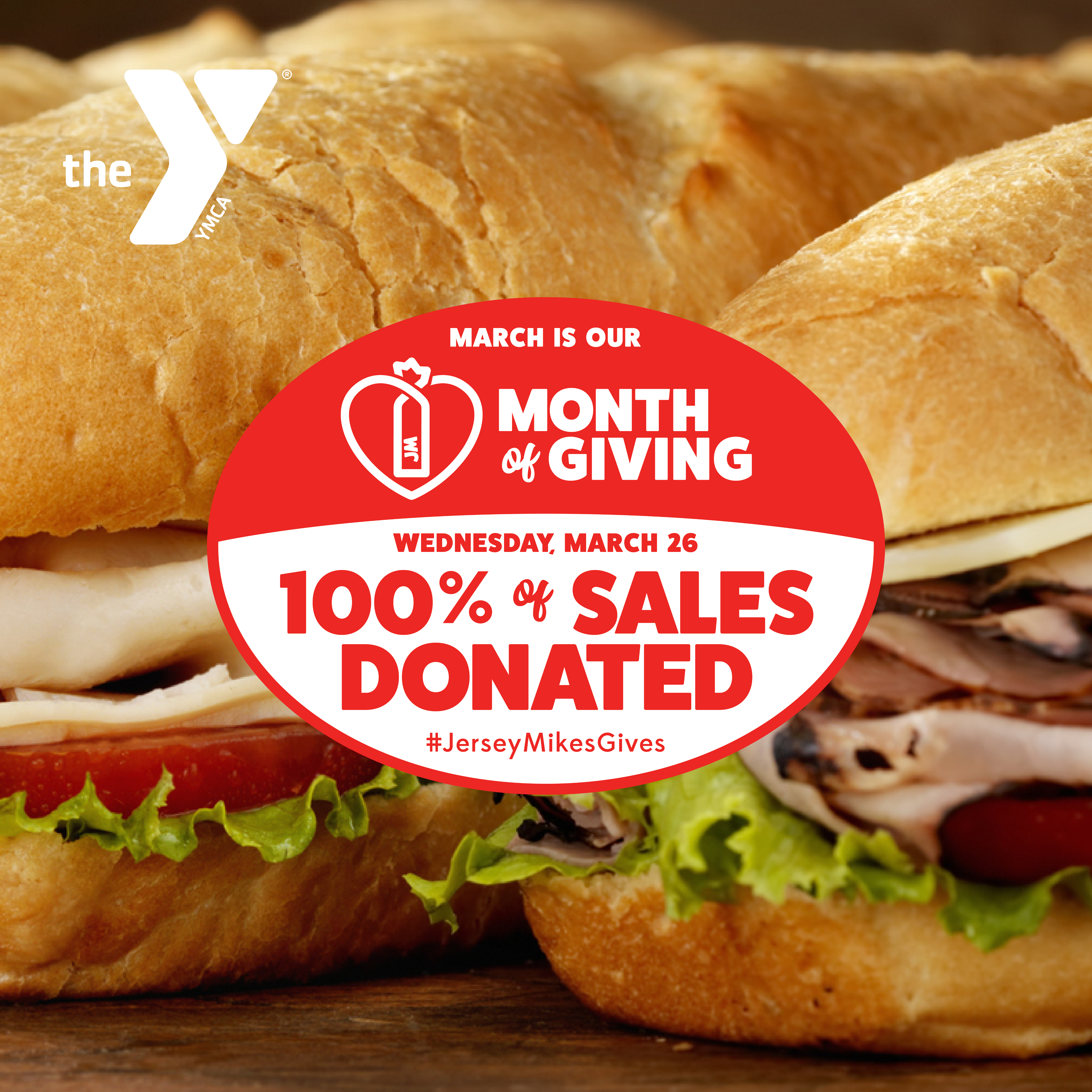 Jersey Mike's Month of Giving