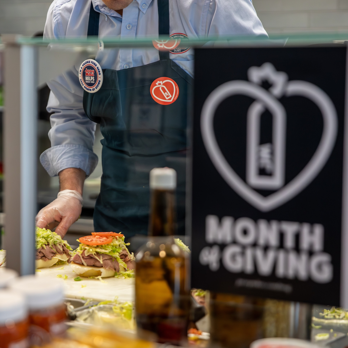 Jersey Mike's Month of Giving